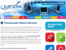Tablet Screenshot of eurolinkconnect.com